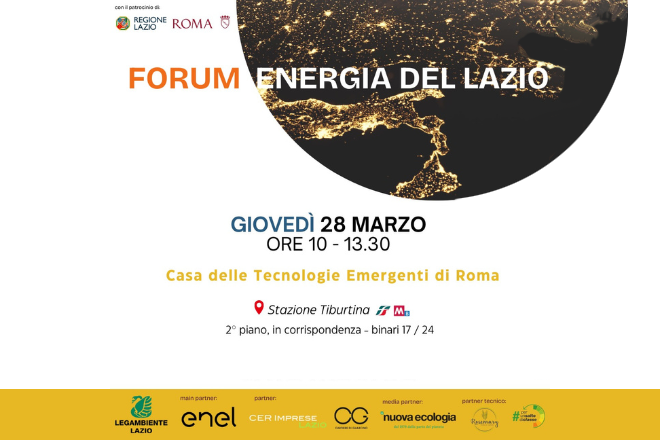Forum Energia del Lazio - Casa delle Tecnologie Emergenti di Roma